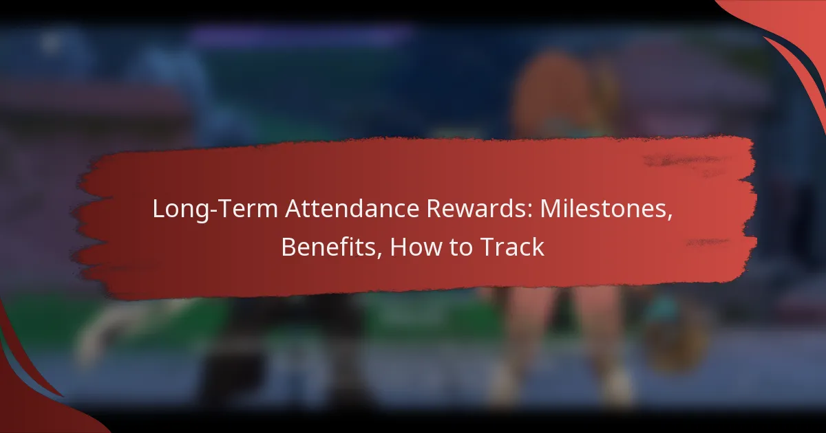 Long-Term Attendance Rewards: Milestones, Benefits, How to Track